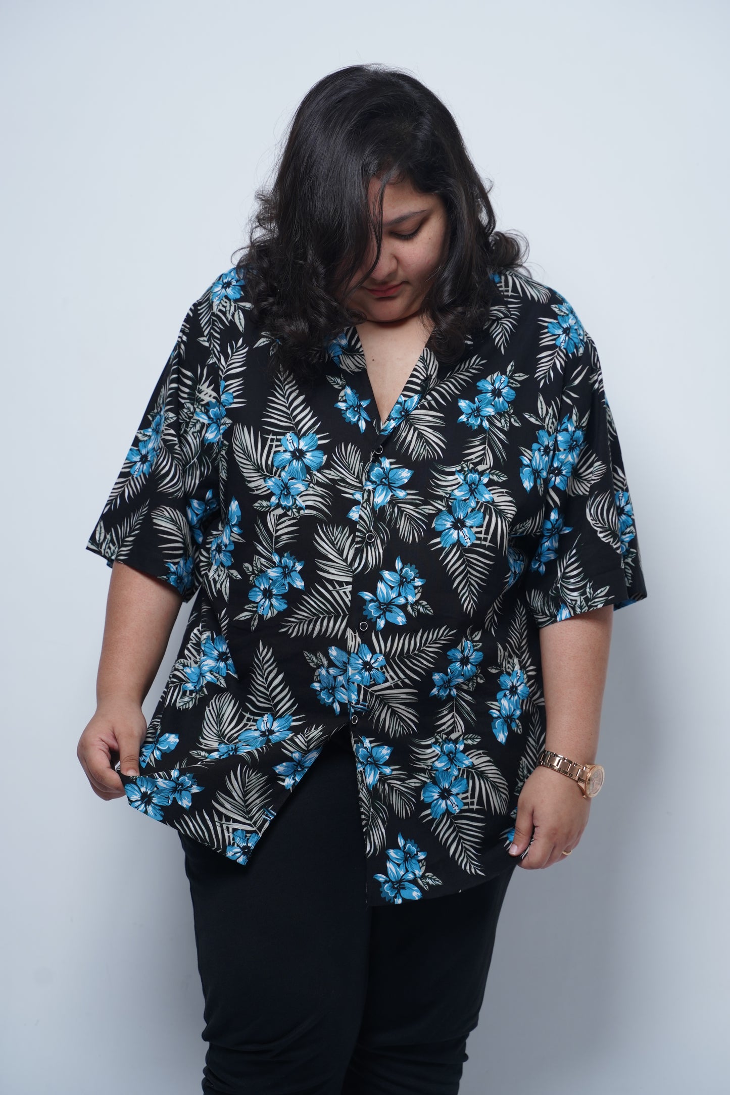 Black and Blue Shirt