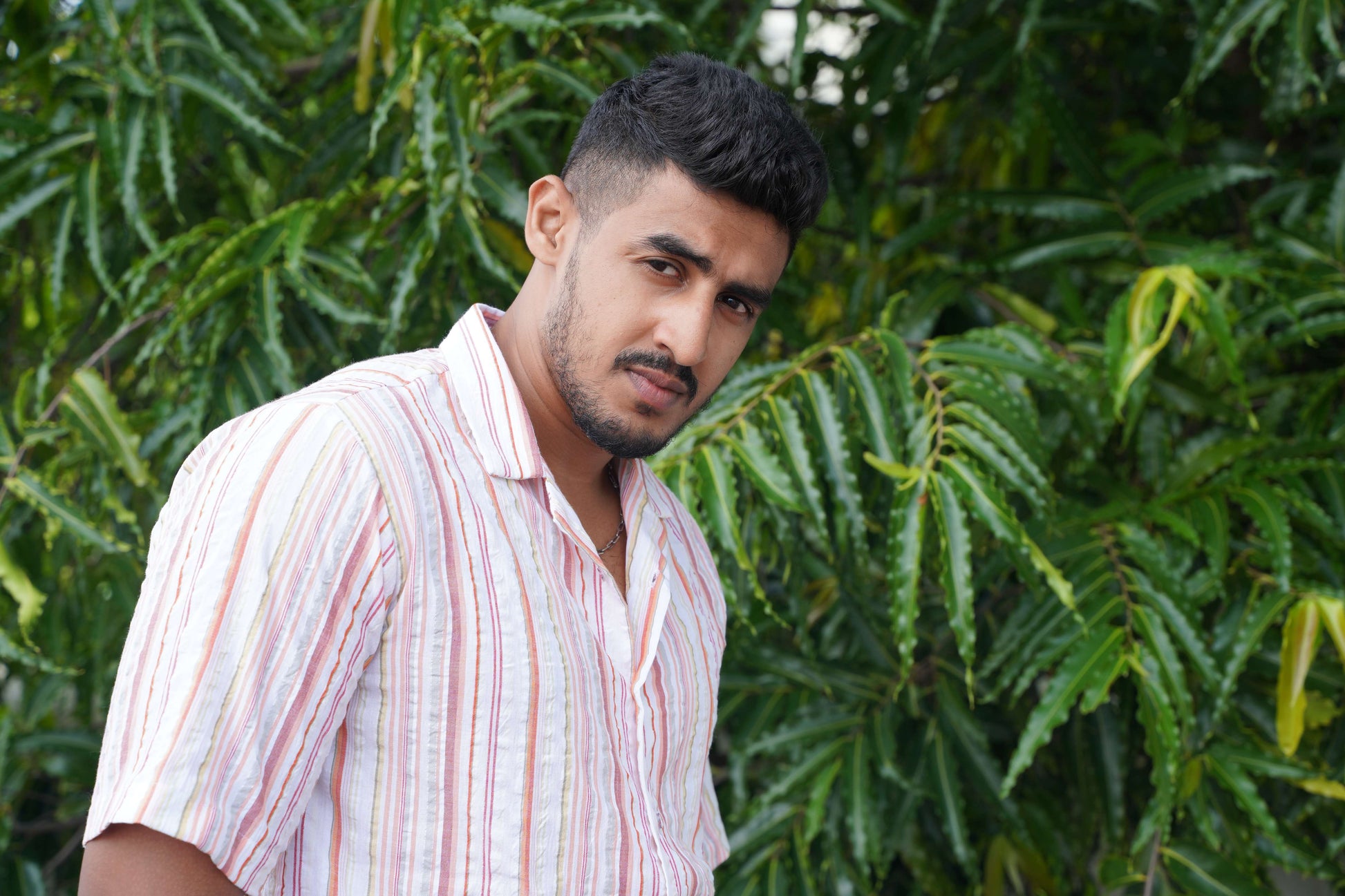 orange stripes shirts