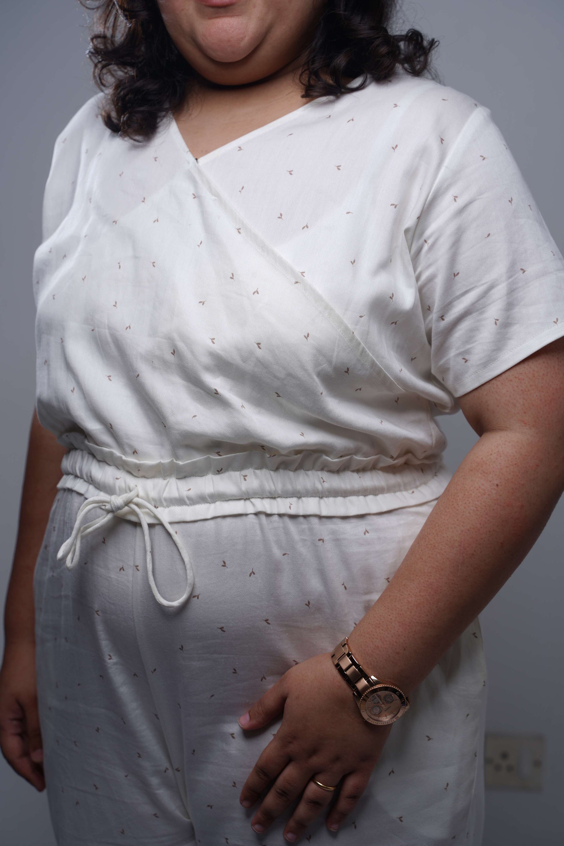 White Jumpsuit for ladies