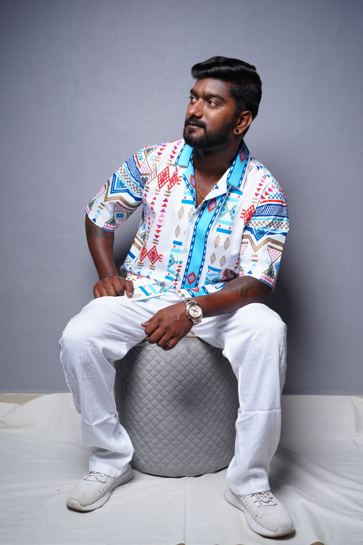 pattern shirt models