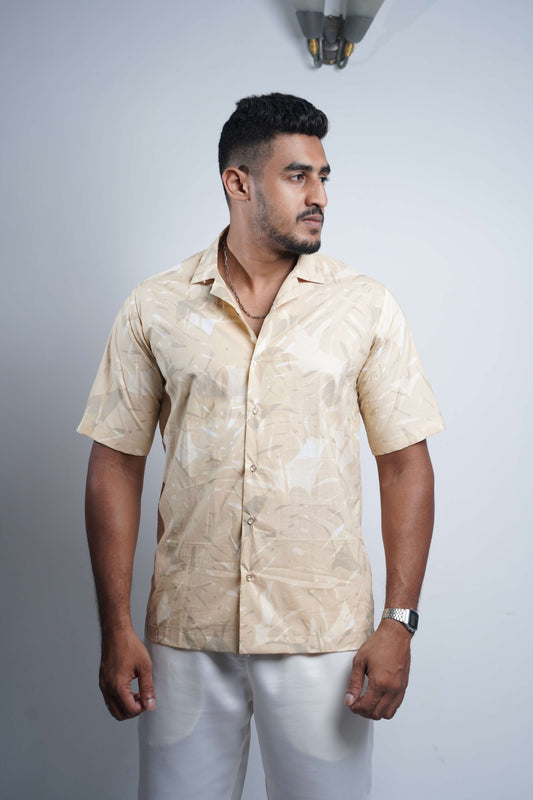 Self Print Shirt for Men